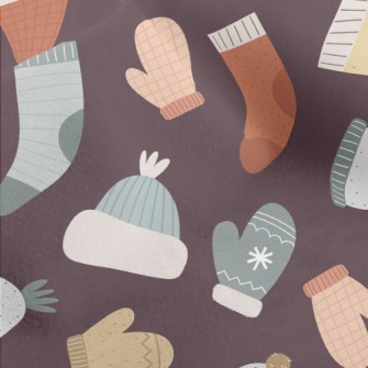 Winter Hats, Socks And Gloves Micro Fleece