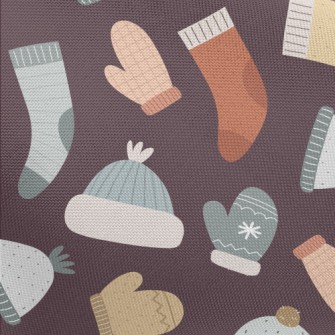 Winter Hats, Socks And Gloves Pongee