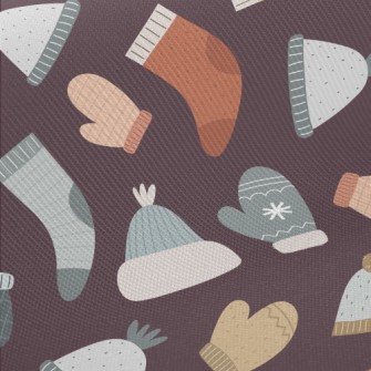 Winter Hats, Socks And Gloves Midweight Cotton Poplin