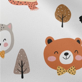 Small Animals Preparing For Wi Chiffon