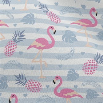 Flamingo Standing On One Leg T Chiffon