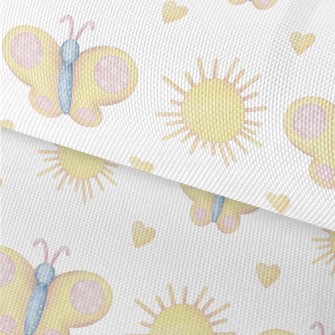 Butterfly With Circle Pattern Waterproof Oxford
