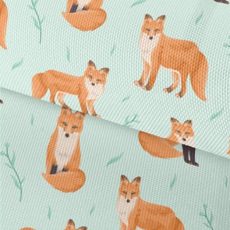 Orange Fox With Deep Eyes Waterproof Oxford