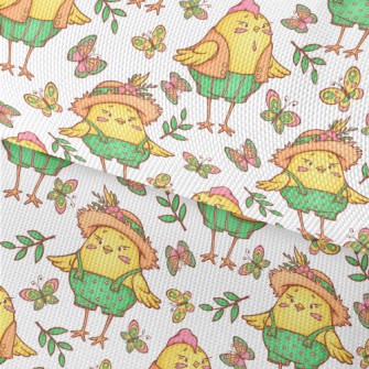 Butterflies Flying Around The  Waterproof Oxford