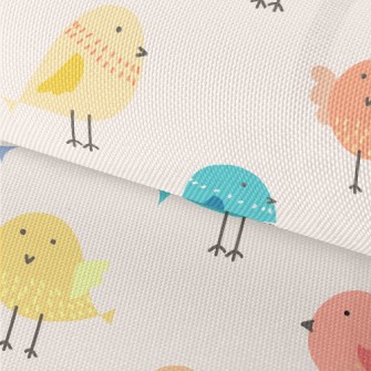 Colorful Bird Practicing Flyin Waterproof Oxford