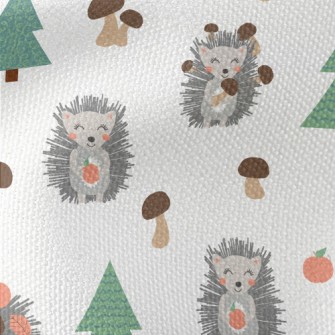 Little Hedgehog Found Deliciou Waterproof Canvas