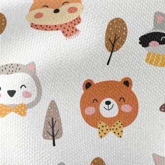 Small Animals Preparing For Wi Waterproof Canvas