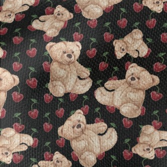 Cute Toy Teddy Bear Waterproof Canvas