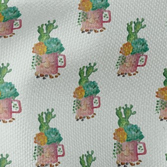 Succulent Plants Growing In Cu Waterproof Canvas