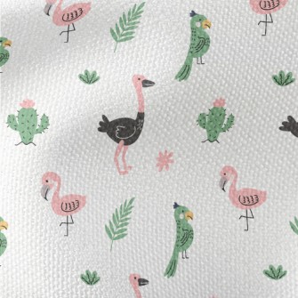 Strange Wild Birds Waterproof Canvas