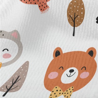 Small Animals Preparing For Wi Terry