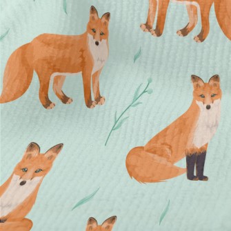 Orange Fox With Deep Eyes Terry