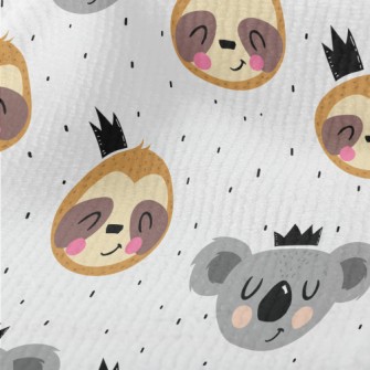 Big Heads Of Koalas And Sloths Terry