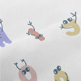 Playful Letters With Hands And Performance Linen