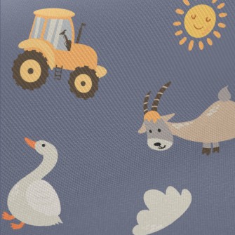 Farmer&#39;s Cart Chasing Shee Twill