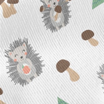 Little Hedgehog Found Deliciou Standard Corduroy