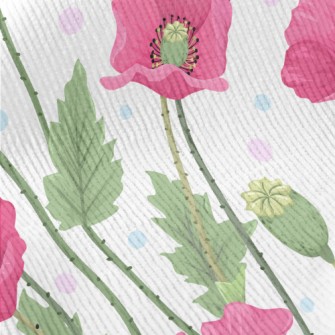 Poppies Blooming Everywhere Standard Corduroy