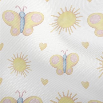 Butterfly With Circle Pattern Dobby