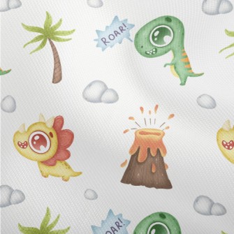 Big-eyed Baby Dinosaur And Vol Dobby