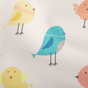 Colorful Bird Practicing Flyin Dobby