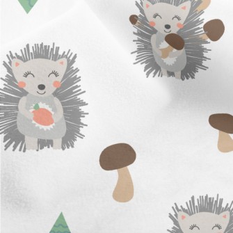 Little Hedgehog Found Deliciou Micro Fleece