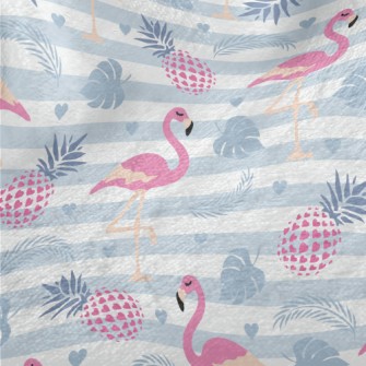 Flamingo Standing On One Leg T Minky