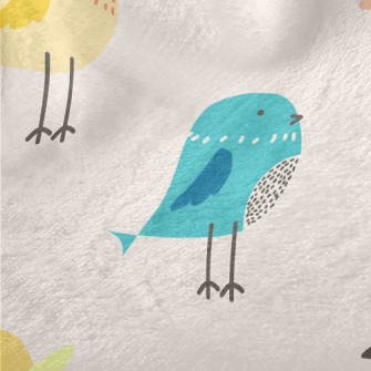 Colorful Bird Practicing Flyin Minky
