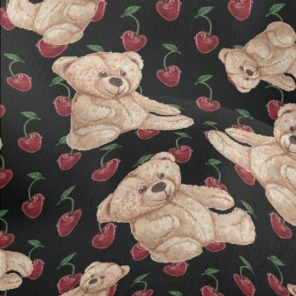 Cute Toy Teddy Bear Lightweight Performance Linen