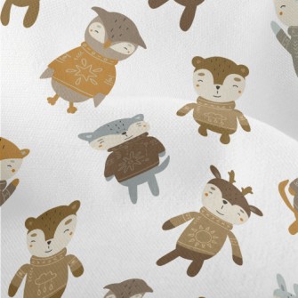 Animals Wearing Sweaters Lightweight Performance Linen