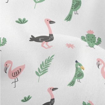 Strange Wild Birds Lightweight Performance Linen