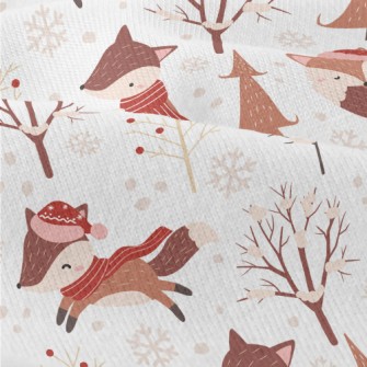 Cute Fox Dressed Up Carefully Modern Jersey