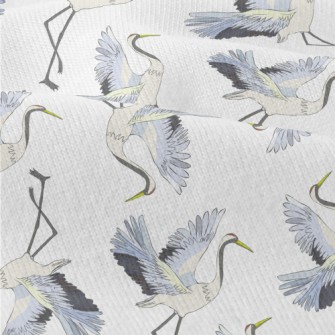 Red-crowned Cranes Spread Thei Modern Jersey