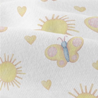 Butterfly With Circle Pattern Modern Jersey