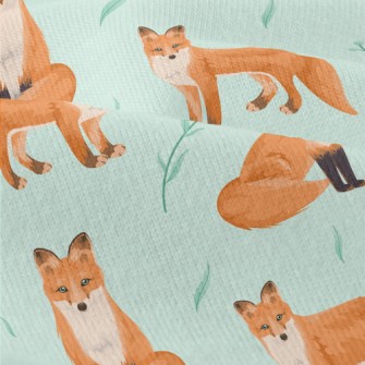 Orange Fox With Deep Eyes Modern Jersey