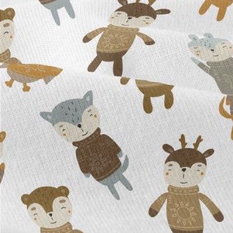 Animals Wearing Sweaters Modern Jersey