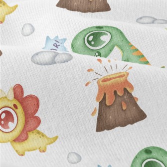 Big-eyed Baby Dinosaur And Vol Modern Jersey