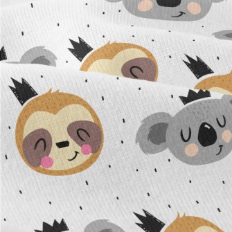 Big Heads Of Koalas And Sloths Modern Jersey