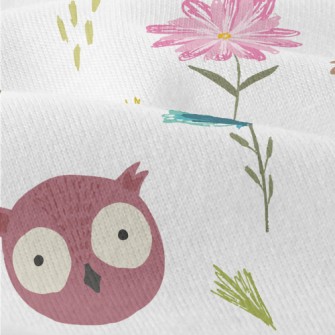 Big-eyed Cute Owl Modern Jersey