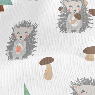 Little Hedgehog Found Deliciou Stretch Jersey
