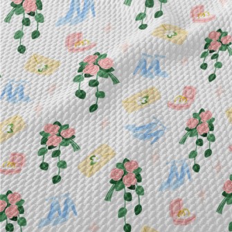 Happy Wedding Accessories Elem Birdseye Piqué