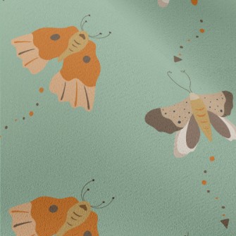 Butterflies Spreading Their Wi Chiffon