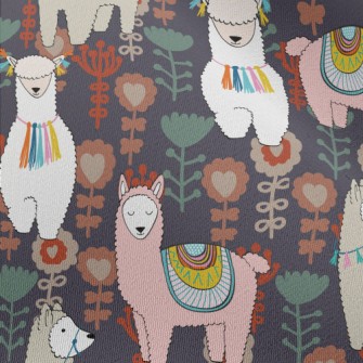 Alpacas Live An Ordinary Life  Chiffon
