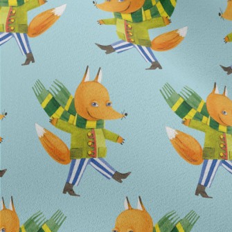 Sly Fox With Scarf Chiffon