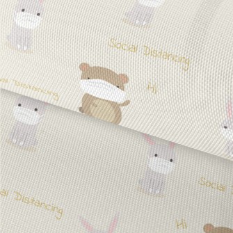 Animals Maintaining Social Dis Waterproof Oxford