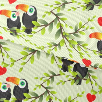 Toucan Couple On The Tree Waterproof Oxford