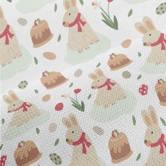 Cute Sleepy Rabbit Performance Linen