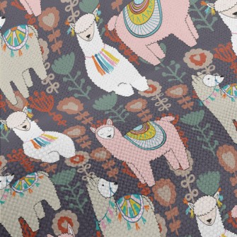 Alpacas Live An Ordinary Life  Performance Linen