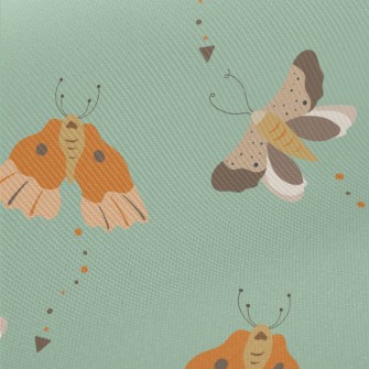 Butterflies Spreading Their Wi Twill
