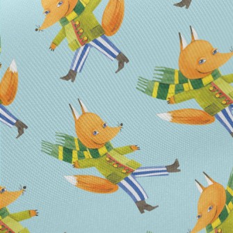 Sly Fox With Scarf Twill