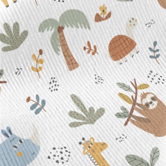 African Animals Living In Peac Standard Corduroy